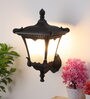 Small Black Metal Outdoor Wall Light