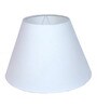 Small Black Tripod Table Lamp With Conical White Lampshade