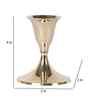 Small Brass Candle Stand Set of 2