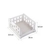 White Small Cloth Rack Shirt Stracker Organizer
