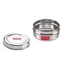 Round Silver 250 ML Stainless Steel  Lunch Box