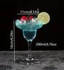 Small Creative High-Footed Glass Roostertail Margarita & Champagne Glass