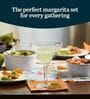 Small Creative High-Footed Glass Roostertail Margarita & Champagne Glass