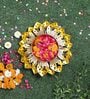 Yellow & Gold Flower Urli