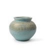 (1Pc) Blue Terracotta Vase For Table Decor