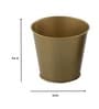 Small Gold Iron (Set of 2) Desk Pot