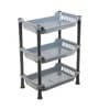 Grey Small Kitchen Rack 3 Layer