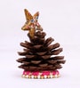Small Pincone Stand With Star