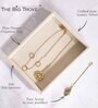 Cream Small Plain Jewellery Tray