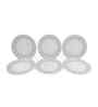 Small Plate Set    ARRIS  7.5  , Stain Free, Glazed Finish, Pure Melamine ,6 Nos.