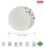 Small Plate Set    Colour bubbles 7.25  , Stain Free, Glazed Finish, Pure Melamine ,6 Nos.