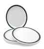 Small Plate Set   Atlantic 7.5  , Stain Free, Glazed Finish, Pure Melamine ,6 nos.