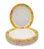 Small Plate Set   Batik 7.5  , Stain Free, Glazed Finish, Pure Melamine ,6 nos.