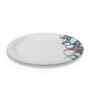 Small Plate Set   Bubble Fringe 7.5  , Stain Free, Glazed Finish, Pure Melamine ,6 nos.