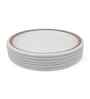 Small Plate Set   Classic-2  7.5  , Stain Free, Glazed Finish, Pure Melamine ,6 nos.