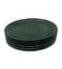 Small Plate Set   Emerald  7.5  , Stain Free, Glazed Finish, Pure Melamine ,6 nos.