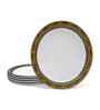 Small Plate Set   Golden Rado  7.5  , Stain Free, Glazed Finish, Pure Melamine ,6 nos.