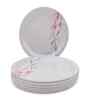 Small Plate Set   Ivy Leaf  7.5  , Stain Free, Glazed Finish, Pure Melamine ,6 nos.