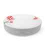 Small Plate Set   Orchid Blossom 7.5  , Stain Free, Glazed Finish, Pure Melamine ,6 nos.