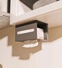 Grey Carbon Steel Tissue Box Holder