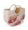 Small Tote Bag | Straw Bag | Basket Bag | Beach Bags for Women | Boho Bag | Women Handbag | Half Moon Bag (Design 02)