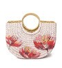 Small Tote Bag | Straw Bag | Basket Bag | Beach Bags for Women | Boho Bag | Women Handbag | Half Moon Bag (Design 02)