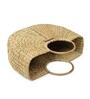 Small Tote Bag | Straw Bag | Basket Bag | Beach Bags for Women | Boho Bag | Women Handbag | Half Moon Bag (Design 01)