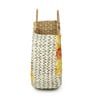 Small Tote Bag | Straw Bag | Basket Bag | Beach Bags for Women | Boho Bag | Women Handbag | Half Moon Bag (Design 04)