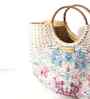 Small Tote Bags | Straw Basket Bag | Beach Bags for Women | Women Handbag | Half Moon Bag (Design 03)