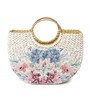 Small Tote Bags | Straw Basket Bag | Beach Bags for Women | Women Handbag | Half Moon Bag (Design 03)