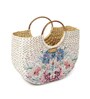 Small Tote Bags | Straw Basket Bag | Beach Bags for Women | Women Handbag | Half Moon Bag (Design 03)
