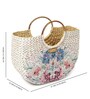 Small Tote Bags | Straw Basket Bag | Beach Bags for Women | Women Handbag | Half Moon Bag (Design 03)