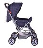Smart & Safe Premium Baby Stroller Cum Pram In Dark Blue Colour