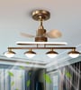 Smart BLDC Chandelier Ceiling Fan with Metal Blades