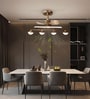 Smart BLDC Chandelier Ceiling Fan with Metal Blades