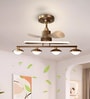 Smart BLDC Chandelier Ceiling Fan with Metal Blades