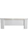 Smart Diner cum Coffee Table in White Colour