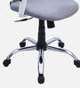 Shioni Ergonomic Chair With Adjustable Handle, Lumbar Support And Neck Rest In Grey Colour
