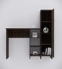 Smart Multipurpose Hutch Desk with storage in Asian Walnut Finish