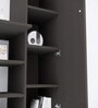 Smart Multipurpose Hutch Desk with storage in Chiyoda Wange Finish