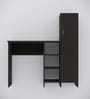 Smart Multipurpose Hutch Desk with storage in Chiyoda Wange Finish