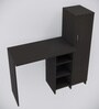 Smart Multipurpose Hutch Desk with storage in Chiyoda Wange Finish