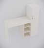 Smart Multipurpose Hutch Desk with storage in Highland Pine Finish