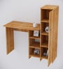 Smart Multipurpose Hutch Desk with storage in Plateau Apple Finish