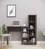 Smart Multipurpose Hutch Desk with storage in Slate Grey Finish