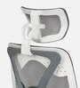 Smartseat Office Chair In White And Grey Colour Smartseat Office Chair In White And Grey Colour