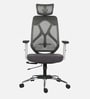 Smartseat Office Chair In White And Grey Colour Smartseat Office Chair In White And Grey Colour