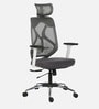 Smartseat Office Chair In White And Grey Colour Smartseat Office Chair In White And Grey Colour