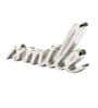 Smile Silver Aluminium Showpiece