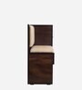 Smiley Shoe Rack with Seating in Walnut Finish